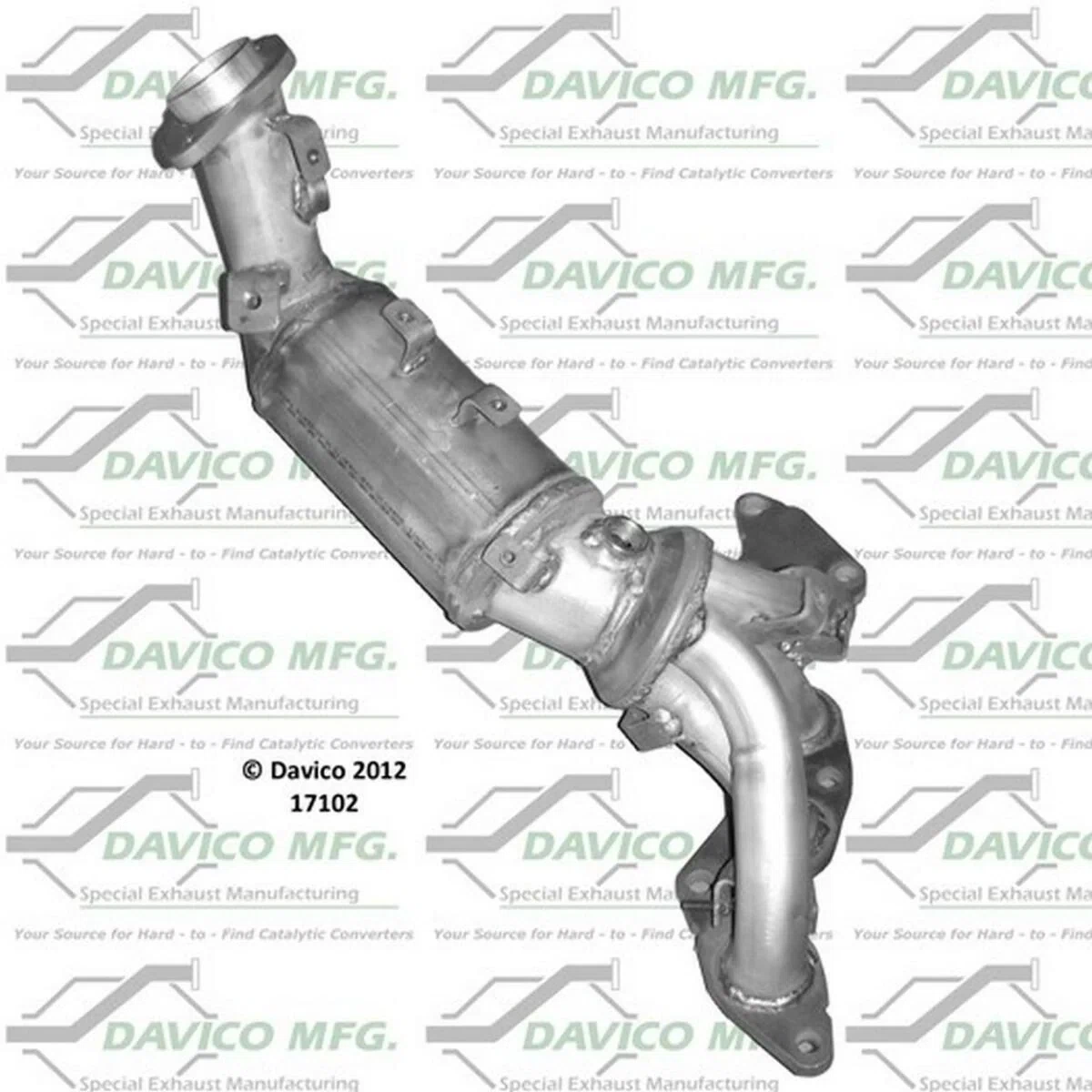 2003-2008 Mazda 6 Catalytic Converter 17102